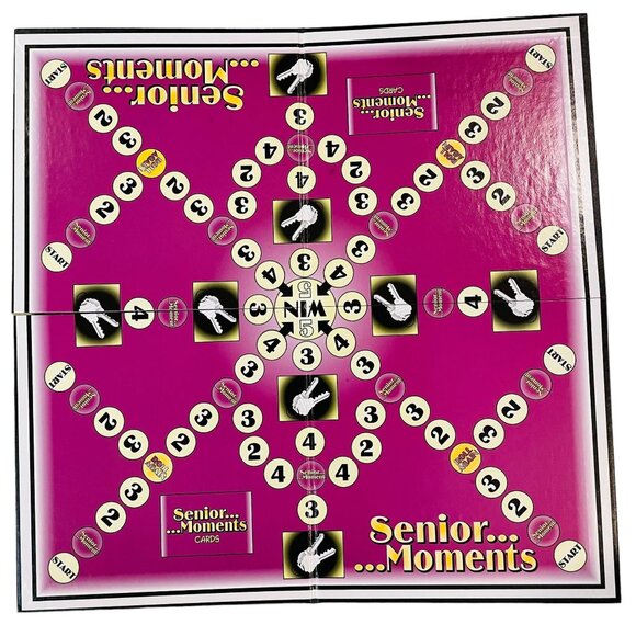 Senior Moments Board Game - Hilarious Memory Challenge For Seniors With Game Boo - Picture 2 of 12